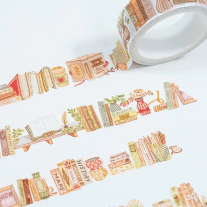 Washi Tape Bookshelf