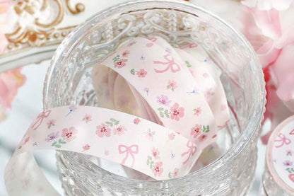 Washi Tape Breeze Carries The Floral Tidings Delicate Flowers