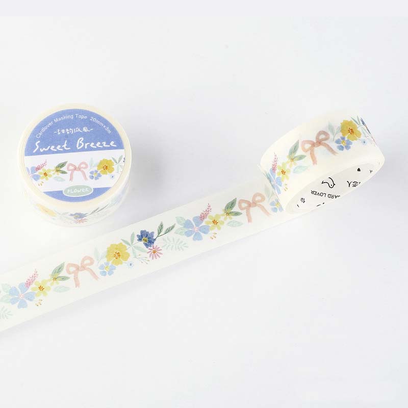 Washi Tape Breeze Carries The Floral Tidings Sweet Breeze