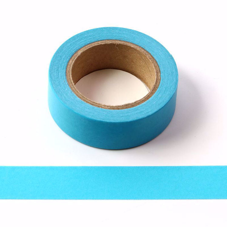 Washi Tape Bright Blue