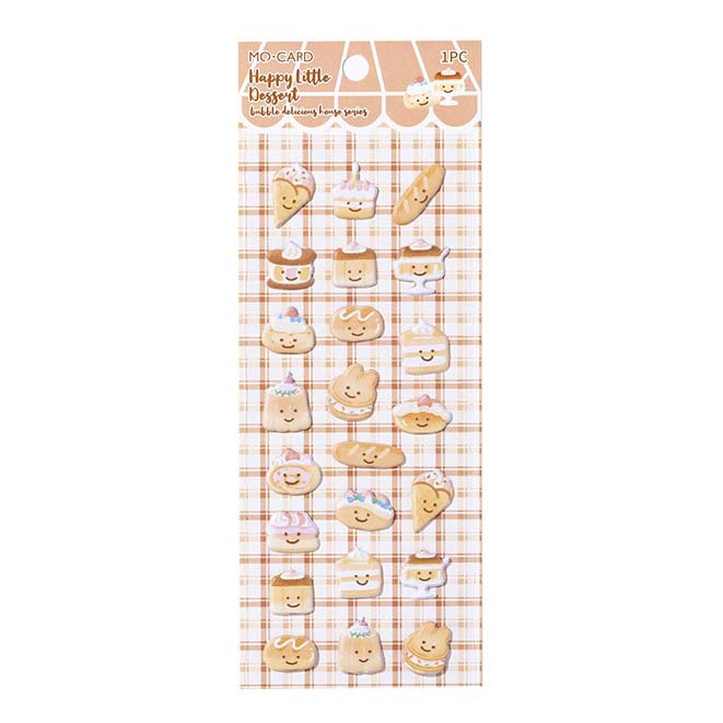 Stickers Bubble Delicious House Happy Little Dessert