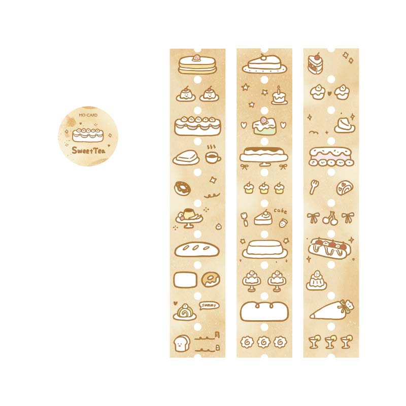 Stickers en Rollo Cafeterism Roll Sweet Tea Tips
