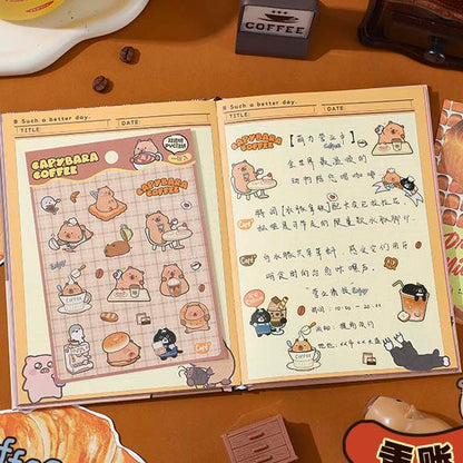 Stickers Capybara Coffee Special Drinks