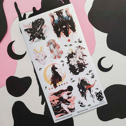 Stickers Mystic Wolves