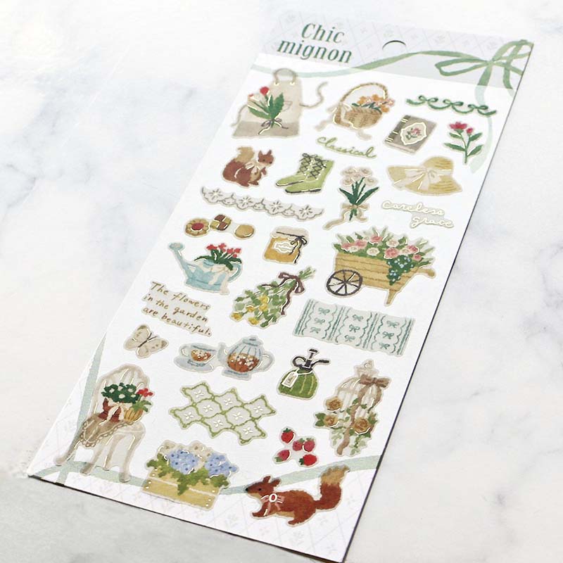 Stickers Chic Mignon Garden