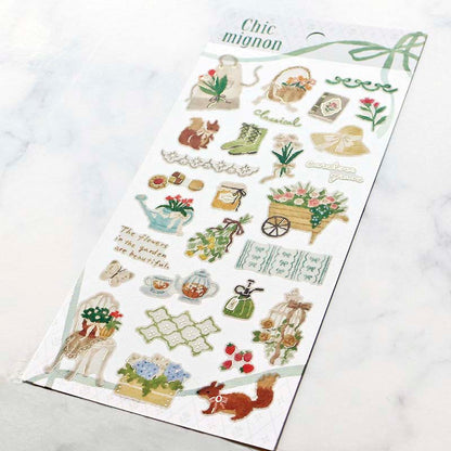 Stickers Chic Mignon Garden