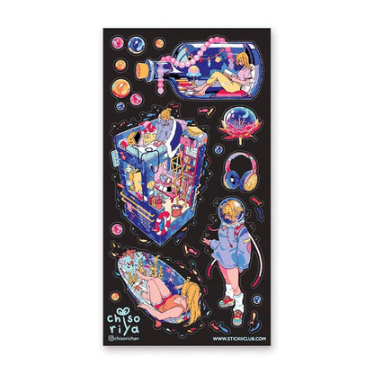 Stickers Aquatic Life 1