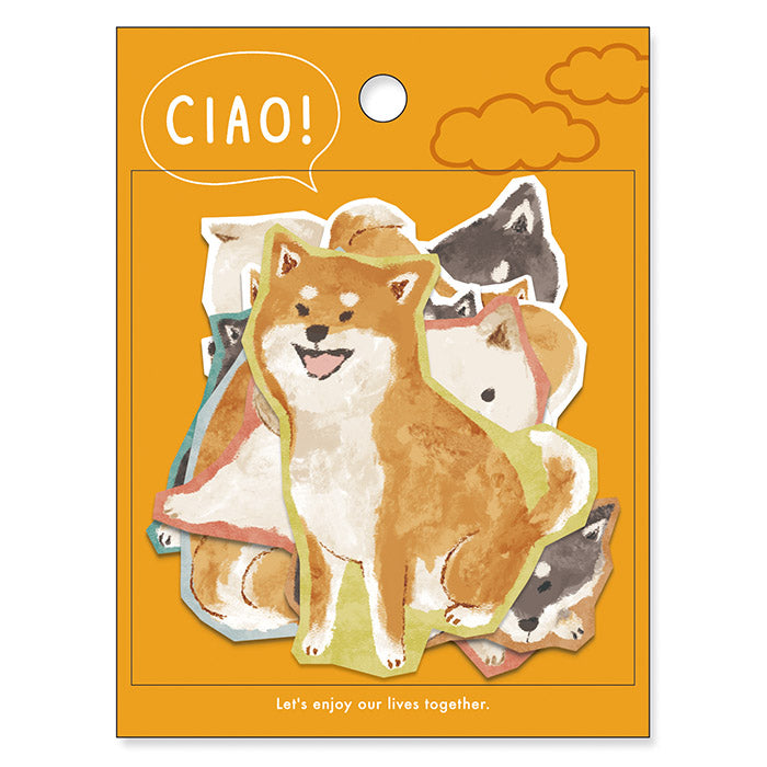 Stickers Ciao Shibainu