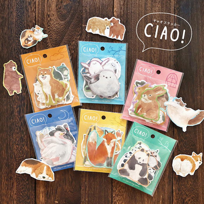 Stickers Ciao Shibainu