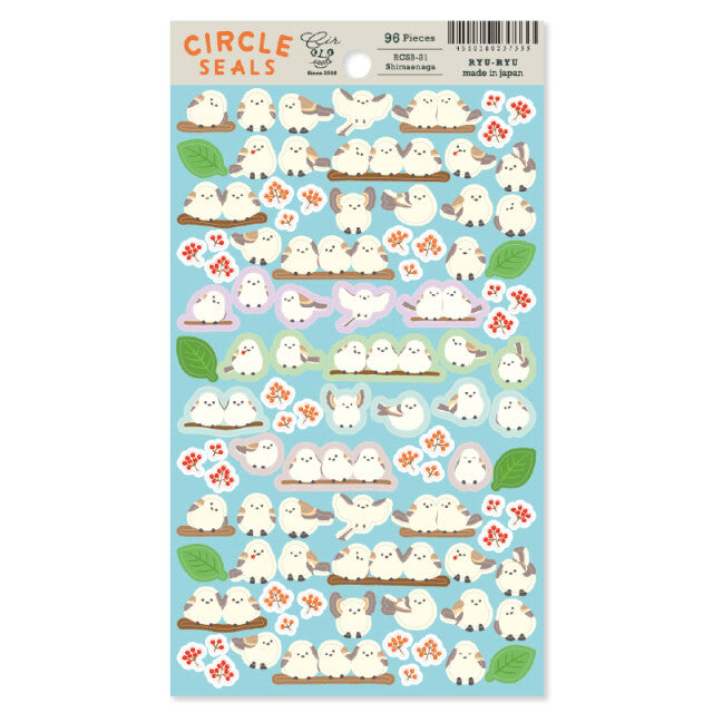 Stickers Circle Shimaenaga