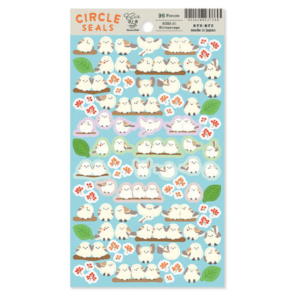 Stickers Circle Shimaenaga