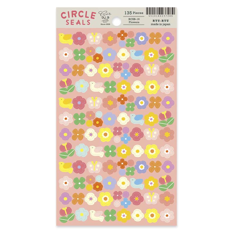 Stickers Circle Flower