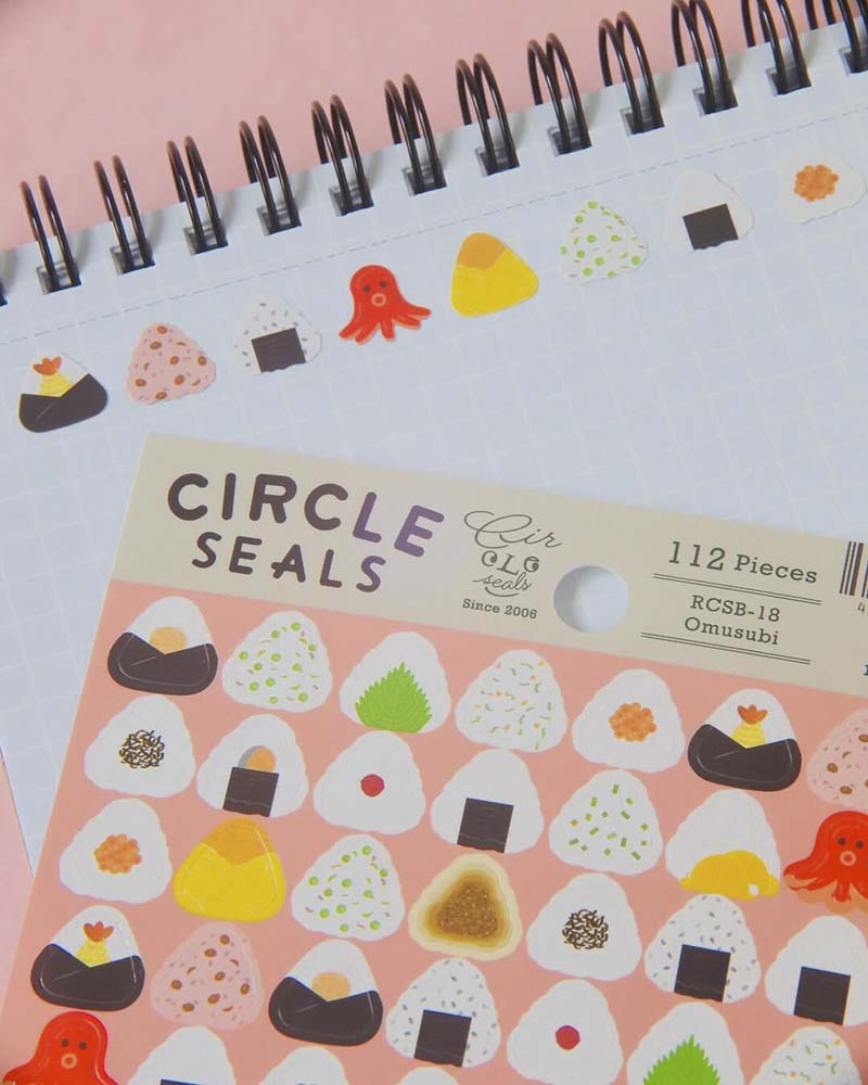 Stickers Circle Onigiri