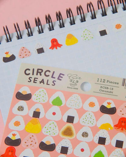 Stickers Circle Onigiri