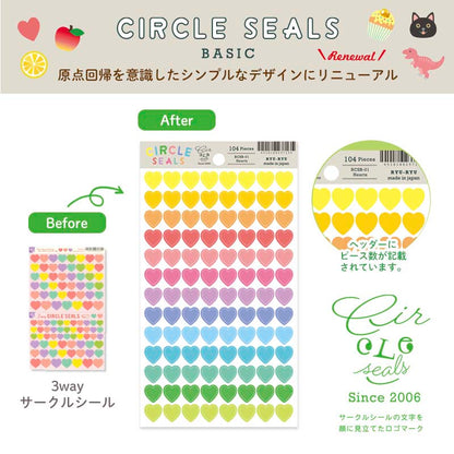 Stickers Circle Lemon &amp; Lime