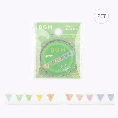 Clear Tape Slim Colorful