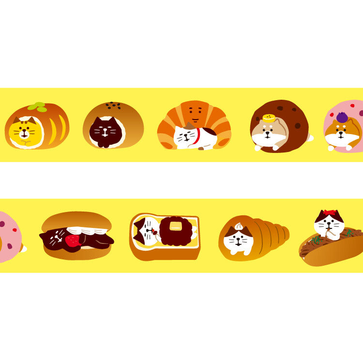 Washi Tape Concombre Wildcat Bakery