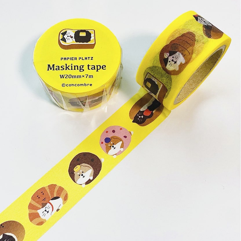 Washi Tape Concombre Wildcat Bakery
