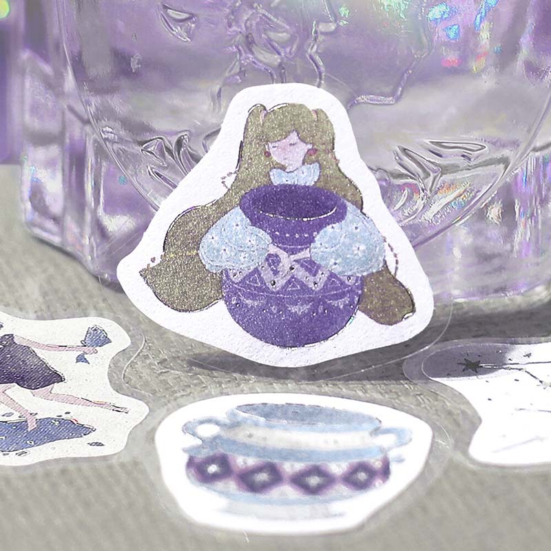 Stickers Constellation Girls Aquarius Pisces Aries