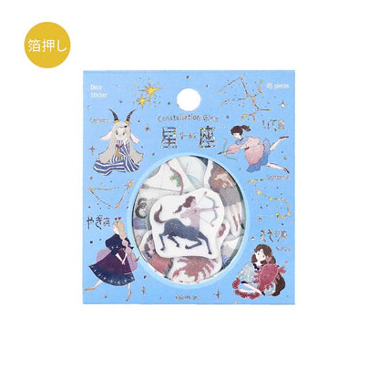 Stickers Constellation Girls Scorpio Sagittarius Capricorn