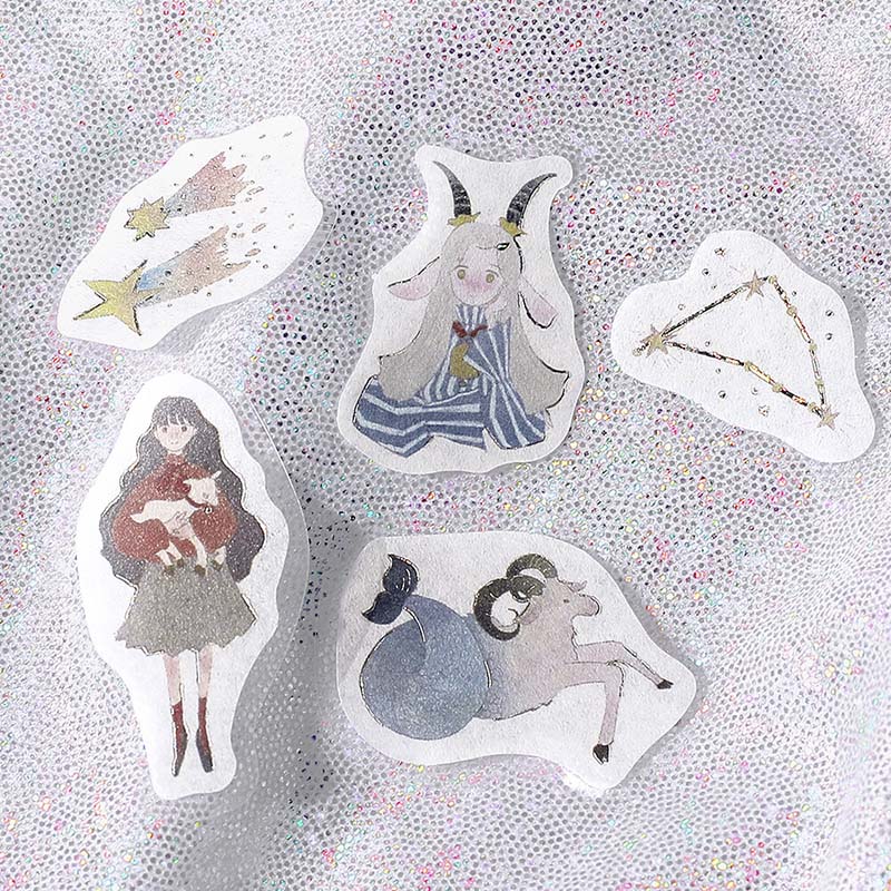Stickers Constellation Girls Scorpio Sagittarius Capricorn