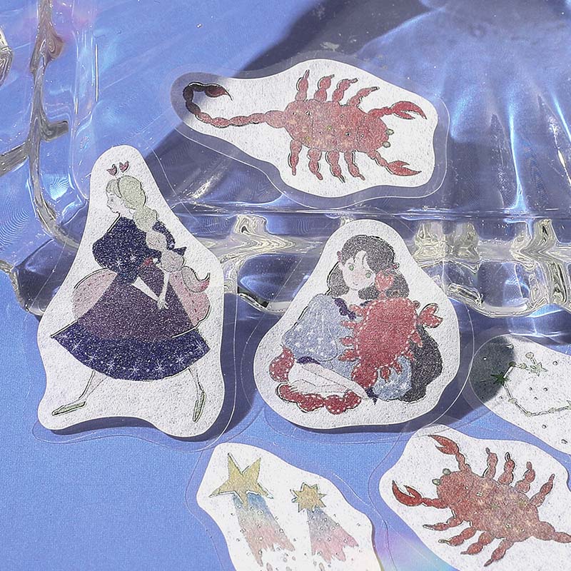 Stickers Constellation Girls Scorpio Sagittarius Capricorn