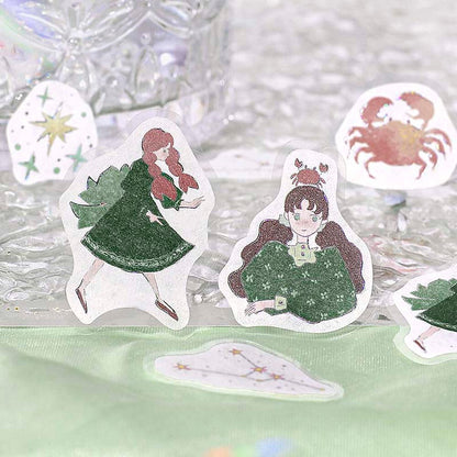 Stickers Constellation Girls Taurus Gemini Cancer