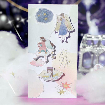 Stickers Constellation Girls Leo Virgo Libra