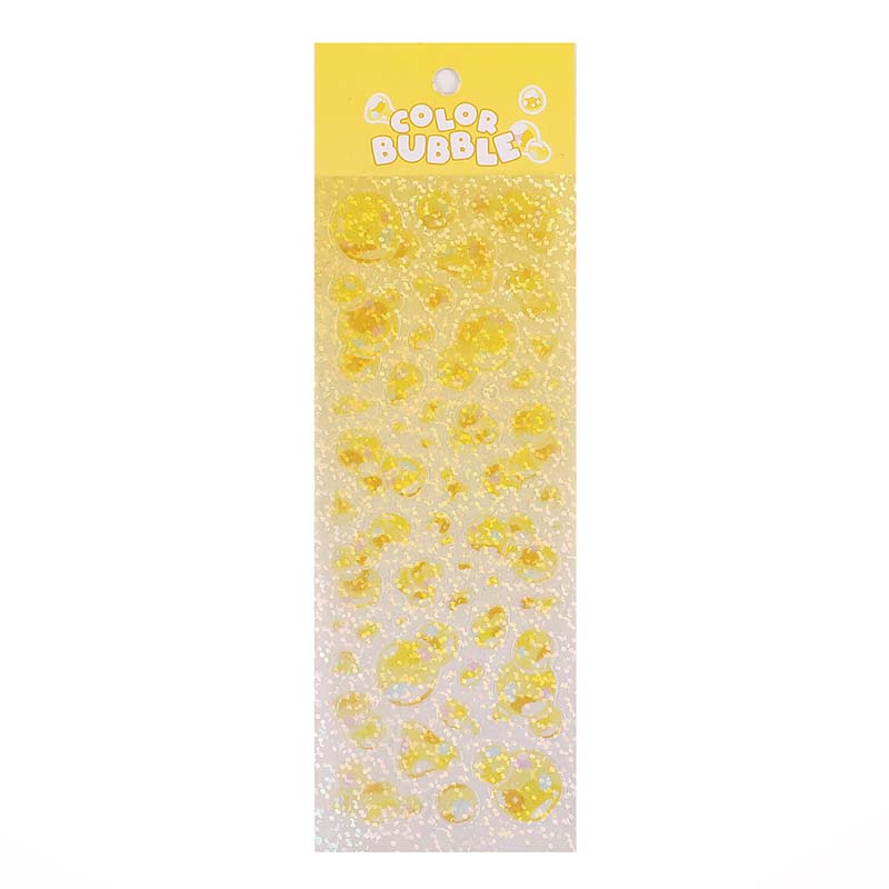 Stickers Cool Bubble Bright Yellow