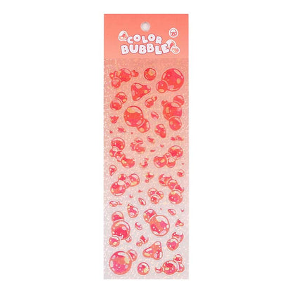 Stickers Cool Bubble Hot Red