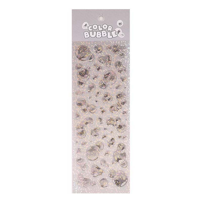 Stickers Cool Bubble Pearl Gray