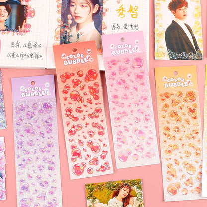 Stickers Cool Bubble Pearl Gray