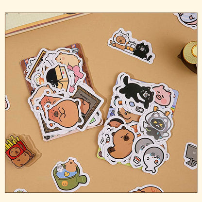 Stickers Crazy Feeling Brown