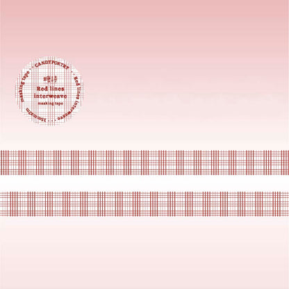 Pet Tape Crimson Prologue Red Lines Interweave
