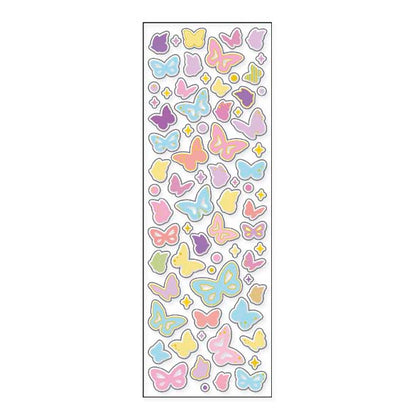 Stickers Crystal Butterflies