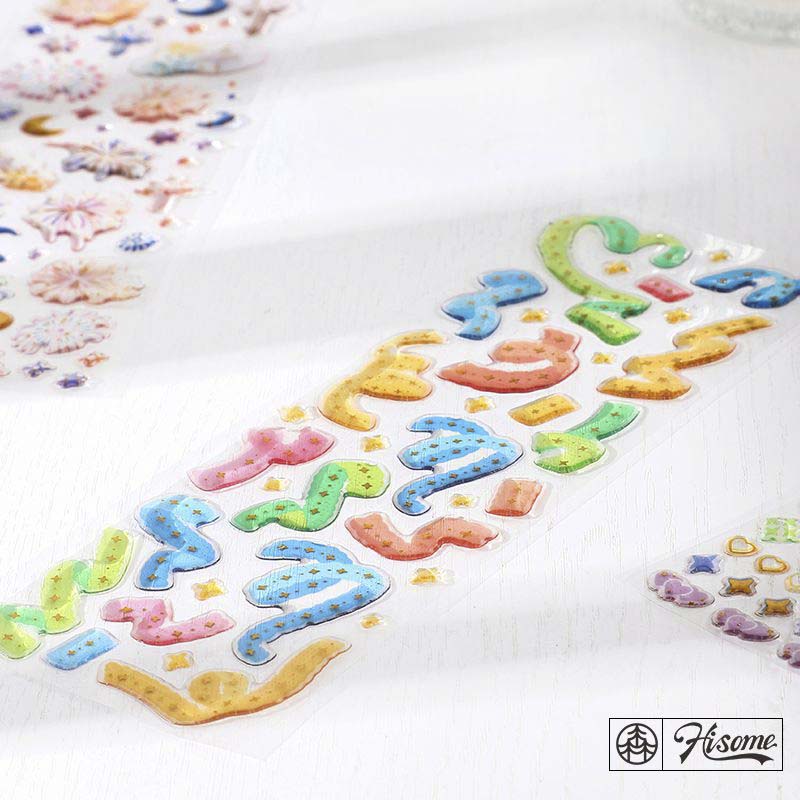 Stickers Crystal Ribbon