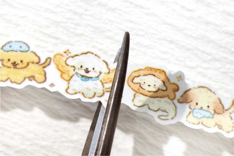 Die Cut Tape Cute And Continous Bear