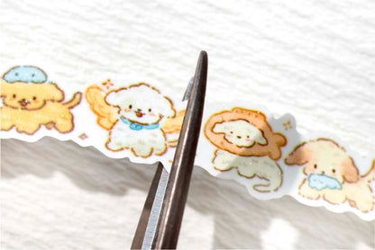 Die Cut Tape Cute And Continous Bear