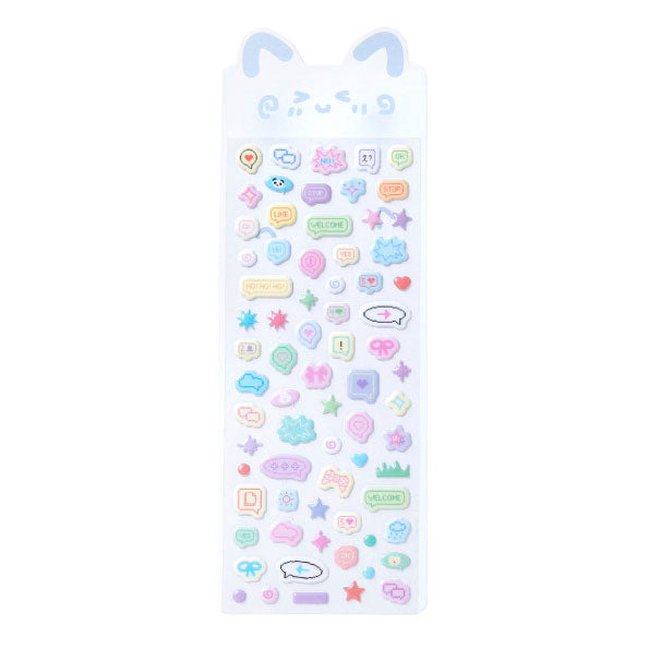 Stickers Cute Transformation Bubble Dialogue