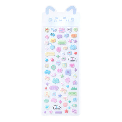 Stickers Cute Transformation Bubble Dialogue