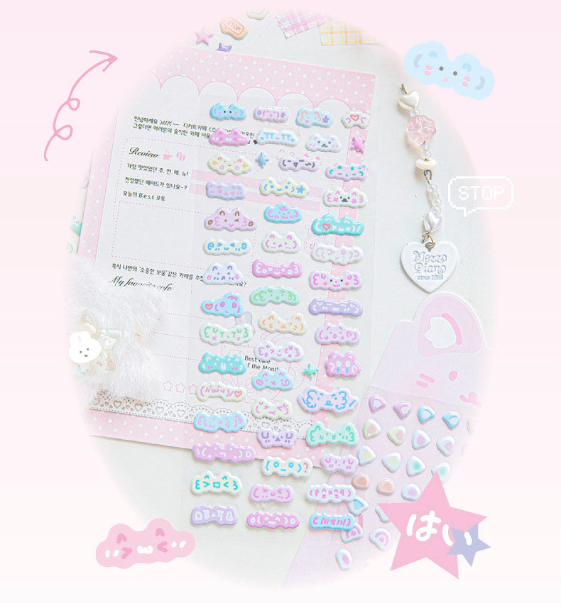 Stickers Cute Transformation Emoji