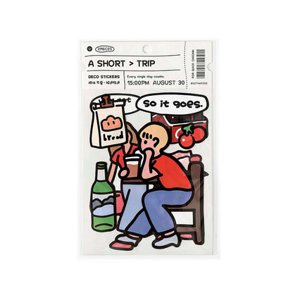 Stickers Cute With You A Short Trip