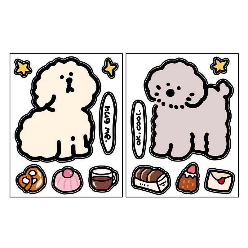 Stickers Cute With You Hug Me Please