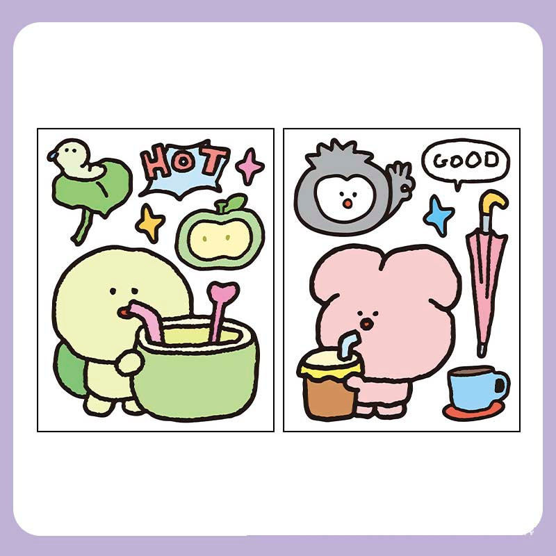 Stickers Cute With You Summer Time
