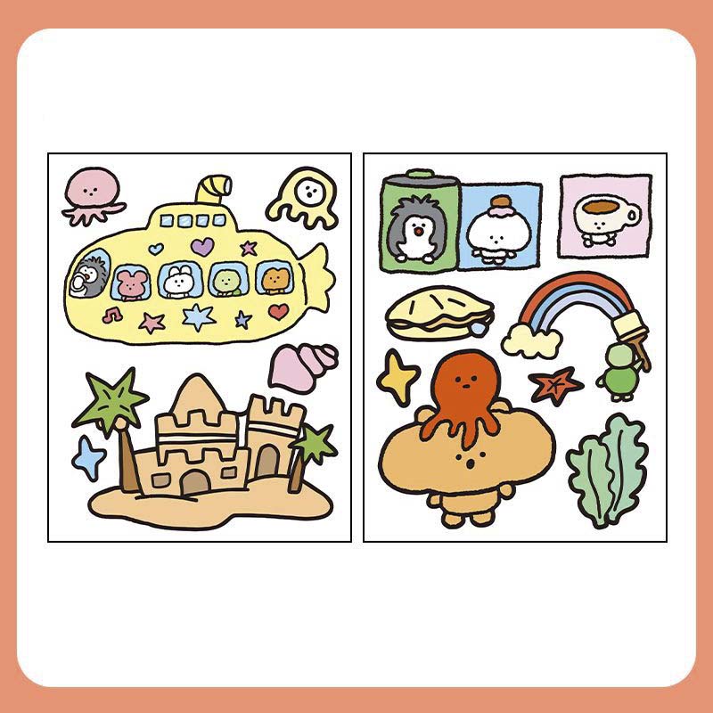 Stickers Cute With You Island Loop Trip