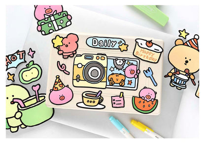 Stickers Cute With You Busy Work