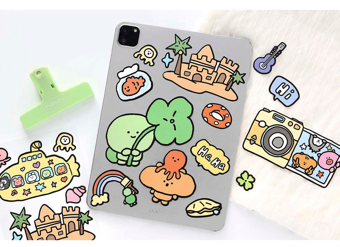 Stickers Cute With You Catch Lucky