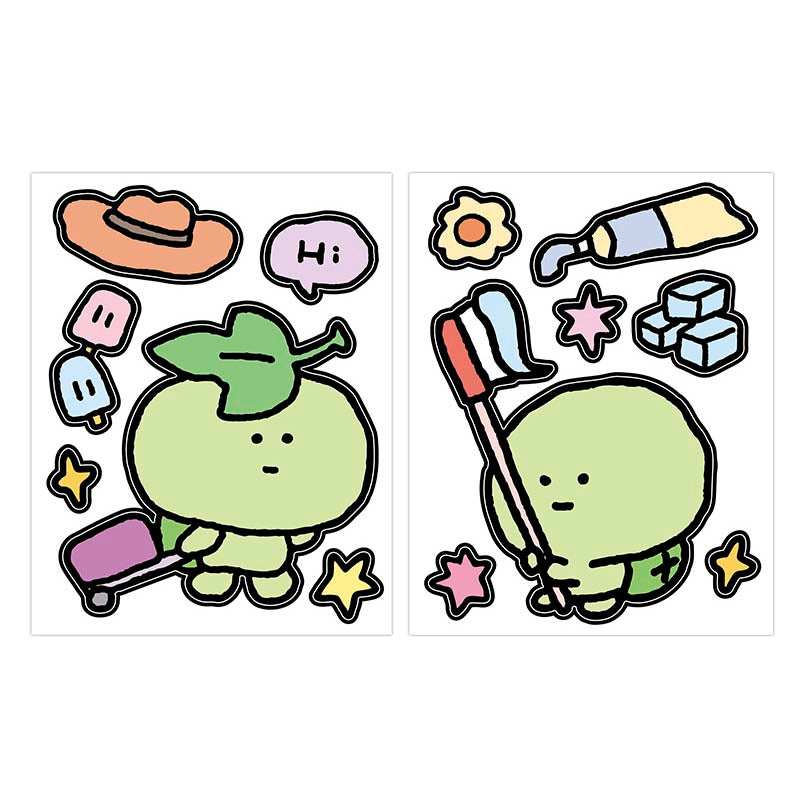 Stickers Cute With You Turtle Trip