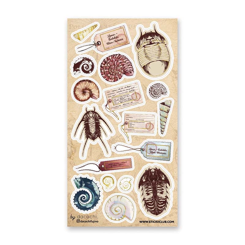 Stickers Unearthed Curiosities