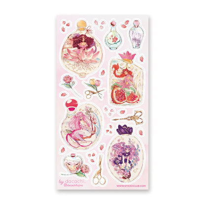 Stickers Mermaid Perfumes